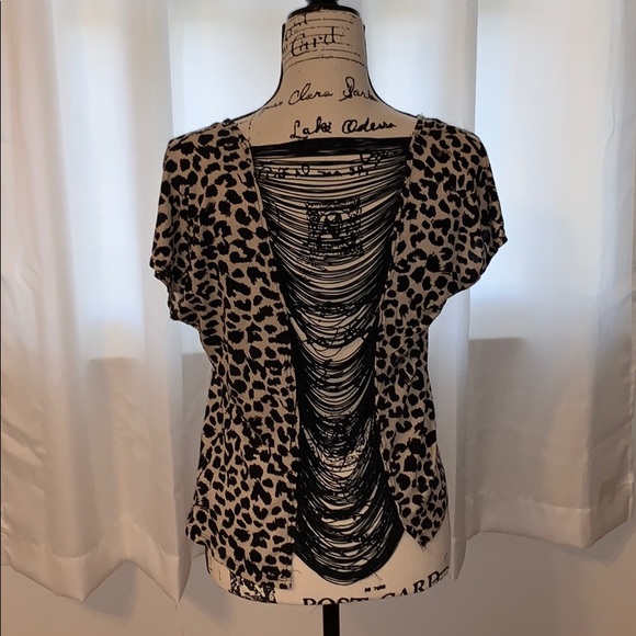 Forever 21 cheetah print top size medium - Picture 1 of 2